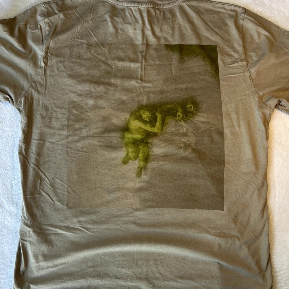 1017 ALYX 9SM Infrared “Only The Sweet Ones Are Awake” Tee Beige Size XL